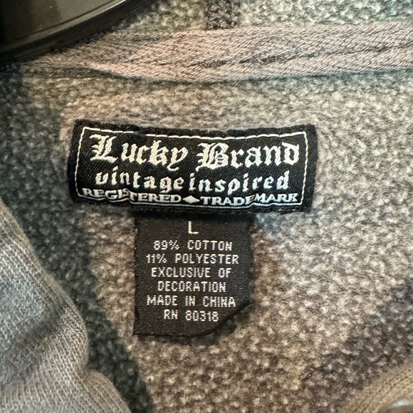 Lucky Brand Zip-Up Hoodie - Picture 2 of 3